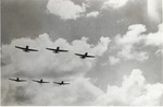 AT-6 Misc Line Astern Formation Flying by BFTS