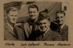 Mervyn H E 'Terry' Thomas - Pictured with Cadets Clark and Shepherd and Instructor Leftwich by Jenifer A. Harding
