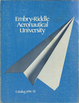 ERAU Course Catalog 1974 - 1975