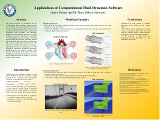 Applications of Computational Fluid Dynamics Software