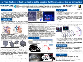 In-Vitro Analysis of the Fenestration in the Injection Jet Shunt Assisted Fontan Circulation