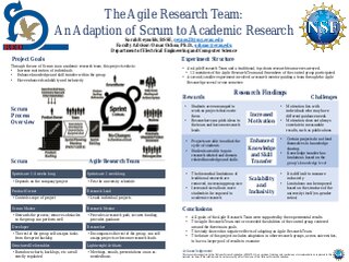 Agile Research Team: The Adaption of Scrum to Academic Research