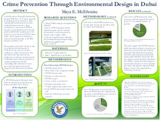 Going Green: Crime Prevention Through Environmental Design In Dubai