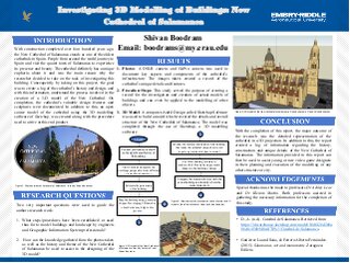 Investigating 3D Modelling of Buildings: New Cathedral of Salamanca