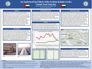 An Analysis of the Effects of the Aviation Industry in the United Arab Emirates