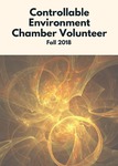 Controllable Environment Chamber Volunteer