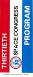 1993 Thirtieth Space Congress Program by Canaveral Council of Technical Societies